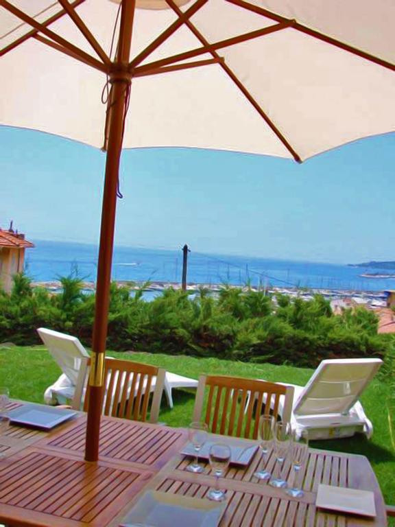 Cap Au Sud,Vue Panoramique Mer,Piscine マントン エクステリア 写真